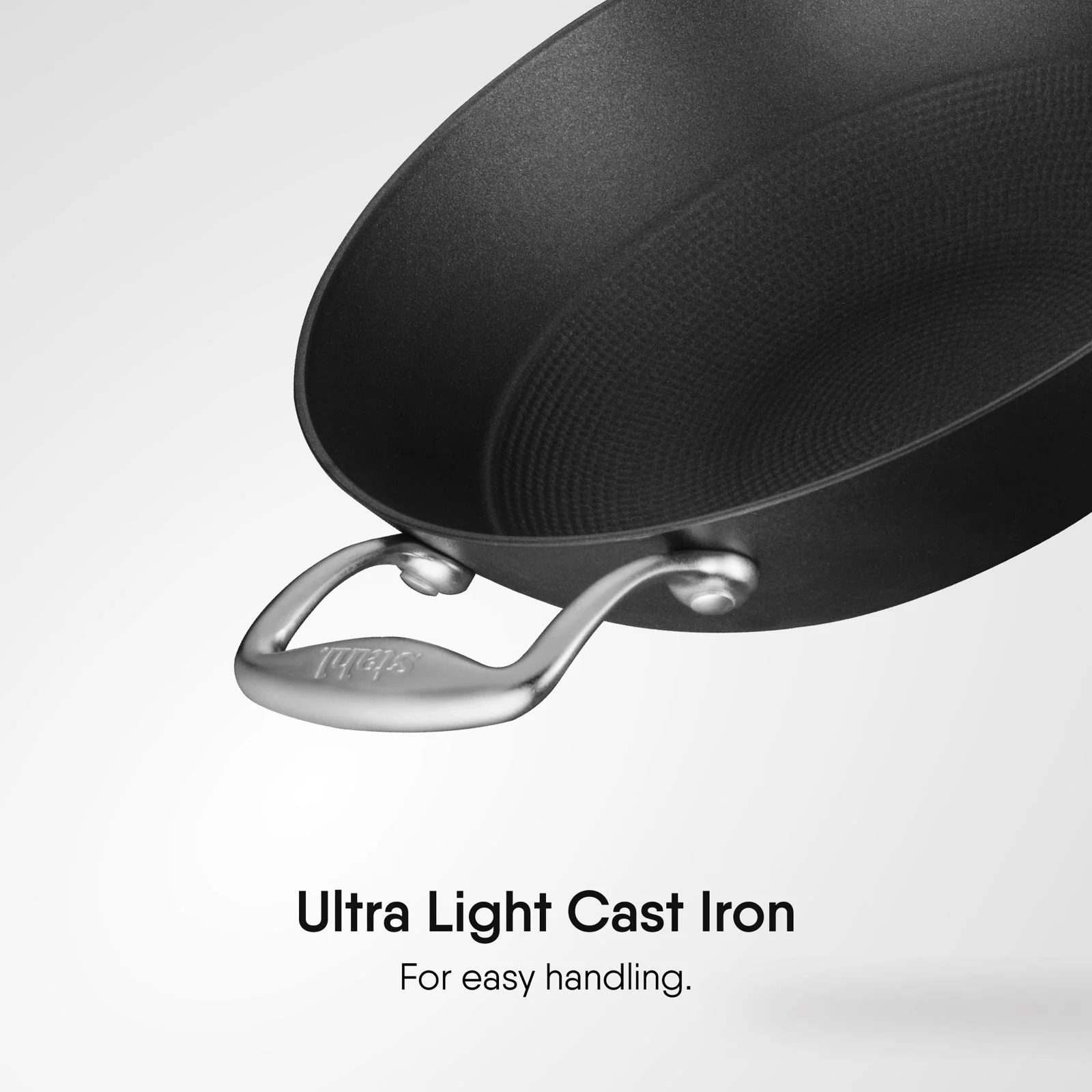 Stahl 26cm Cast-Iron Blacksmith Hybrid Kadhai -2