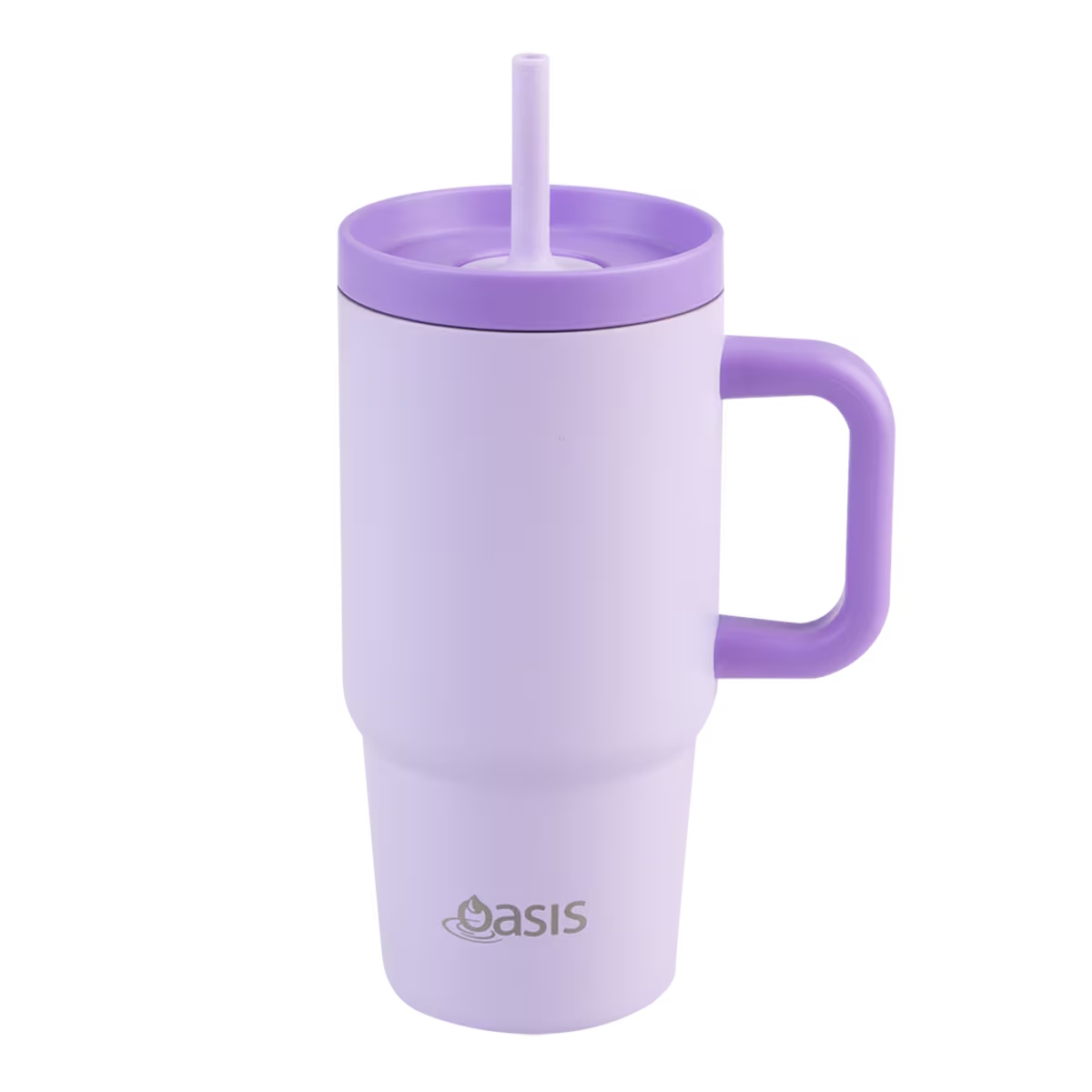Oasis Stainless Steel Double Wall Insulated Jnr Commuter Travel Tumbler 700ml Lilac-2