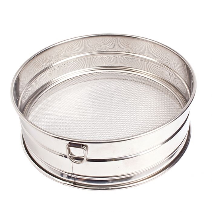 D.line Stainless Steel Drum Flour Sieve 23cm Dia-2