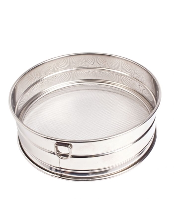 D.line Stainless Steel Drum Flour Sieve 23cm Dia