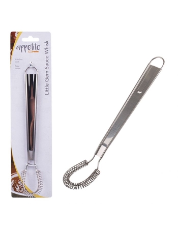 Appetito Stainless Steel Little Gem Sauce Whisk