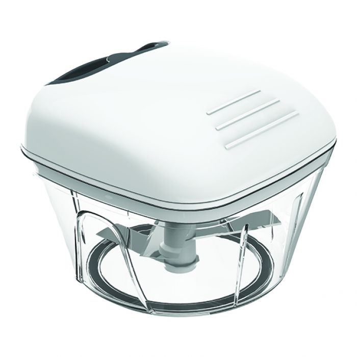 Appetito Pull Chopper - White - Grey-3