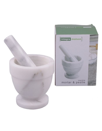 Integra Grey Marble Mortar & Pestle 10cm