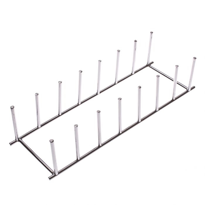 Entree Plate Rack 34 X 10.5 X 8cm - Chrome-3