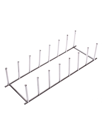 Entree Plate Rack 34 X 10.5 X 8cm - Chrome