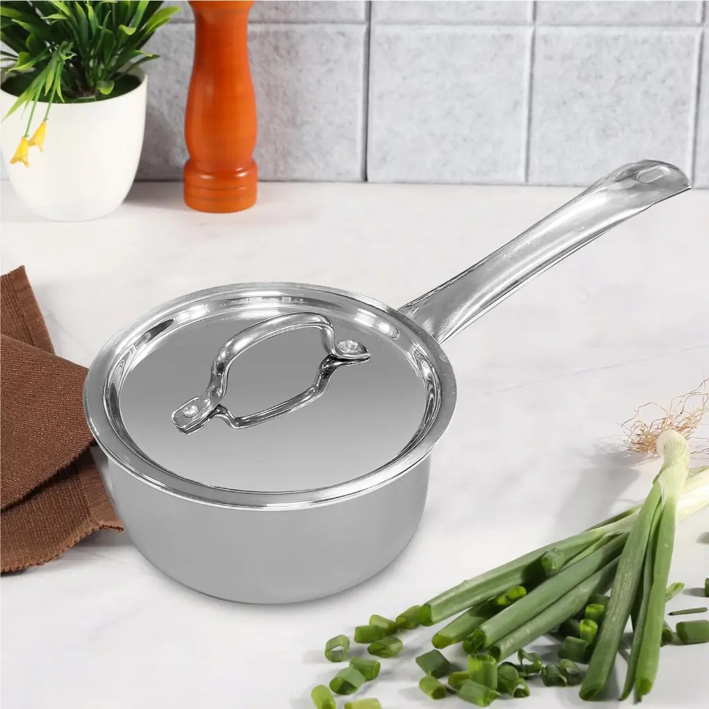 Vinod Triply Sauce Pan 16cm-2
