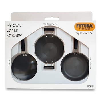 Hawkins Futura Cookware 3 Pieces Toy Kitchen Set 
