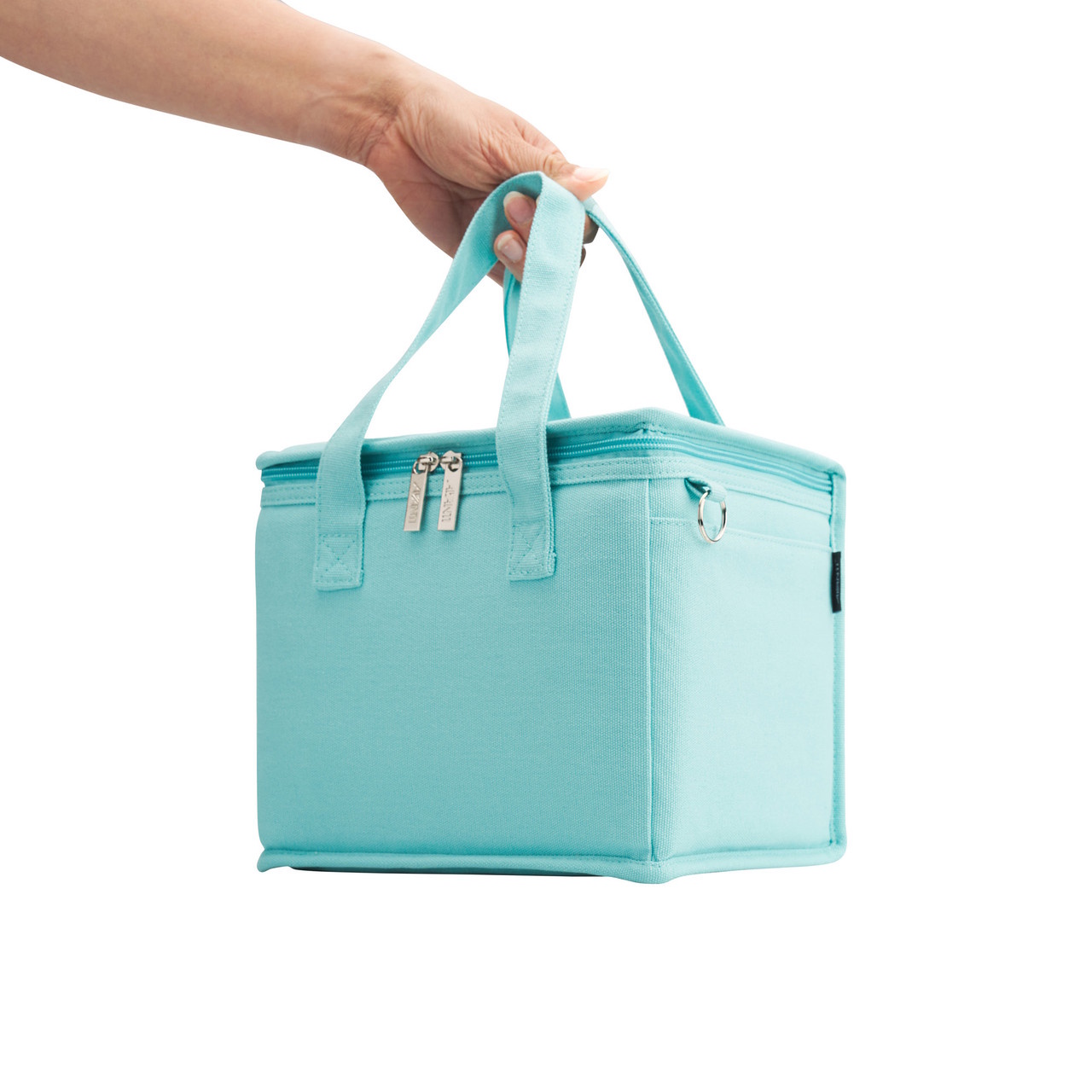 AVANTI Insulated Canvas Lunch Bag - Sea Blue-3