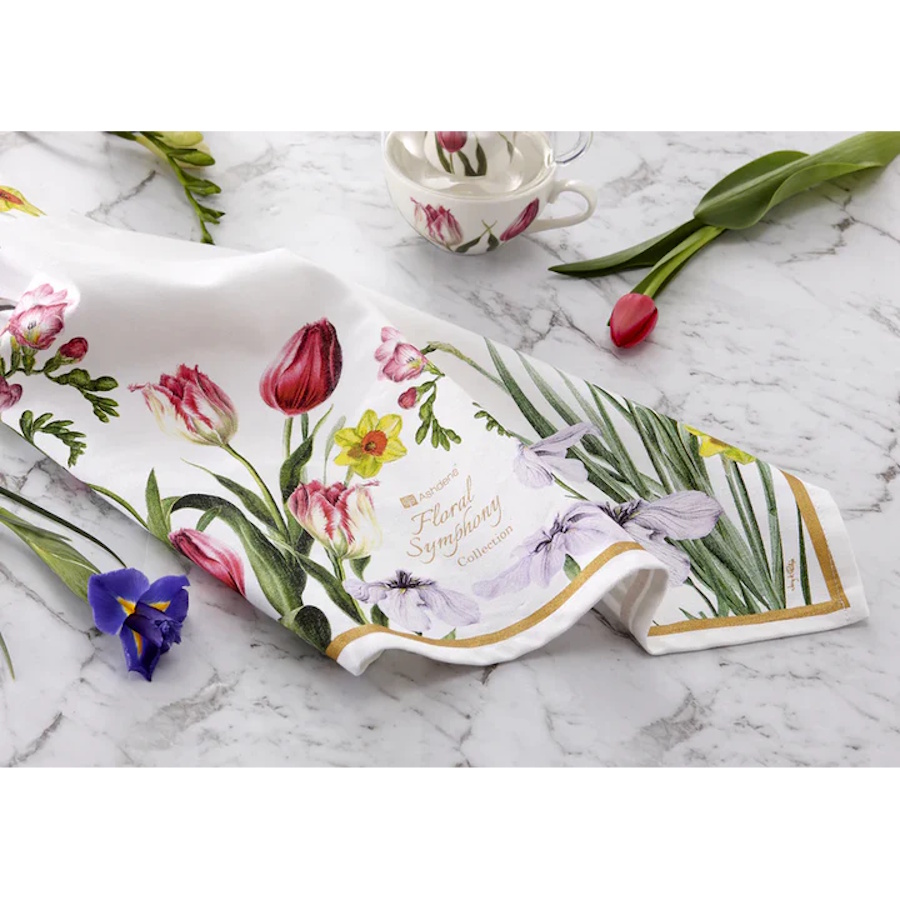 Ashdene Floral Symphony Kitchen Towel