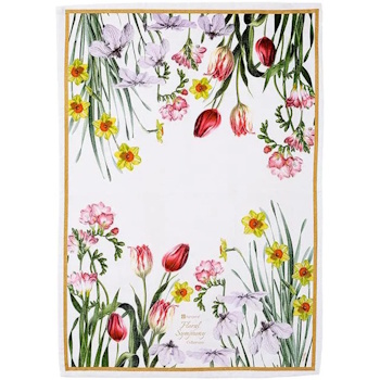 Ashdene Floral Symphony Kitchen Towel