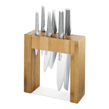 Global Ikasu 7 Piece Knife Block Set