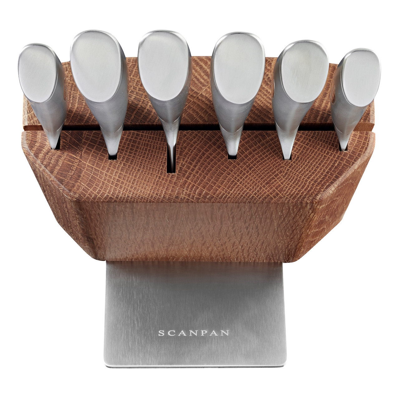 Scanpan Classic Steel 7 Piece Knife Block Set-2