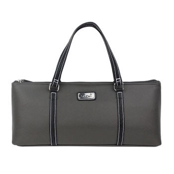 Sachi Insulated Wine Purse Charcoal