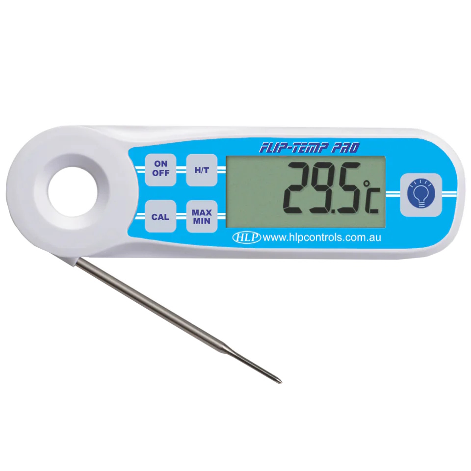 HLP Flip-Temp Pro - Waterproof Adjustable Probe Thermometer-4