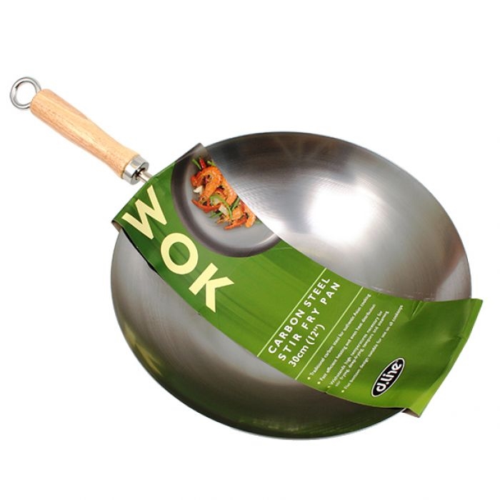 D.line Carbon Steel Stir Frypan 30cm Dia-2