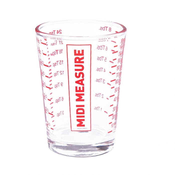 Appetito Midi Measure Glass 125ml-4