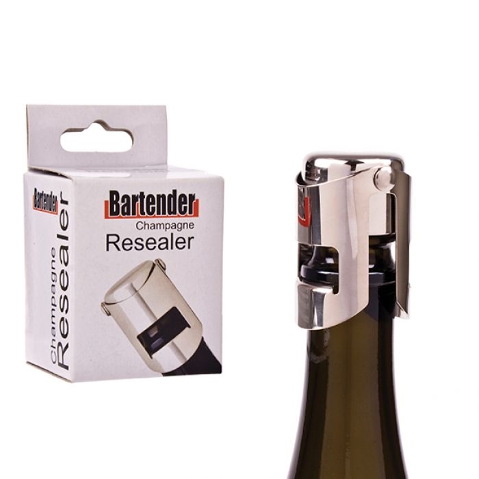 Bartender Stainless Steel Champagne Resealer-1