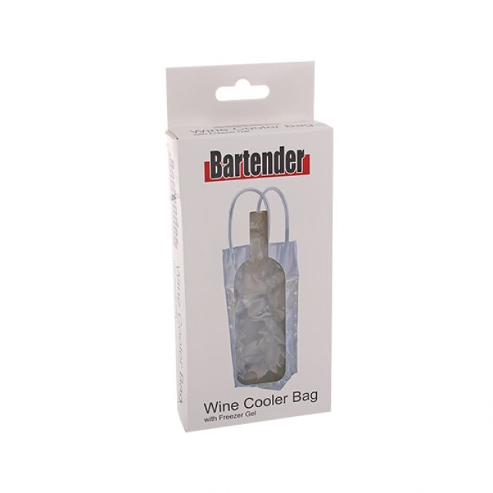 Bartender Wine Cooler Bag With Gel - Clear-3