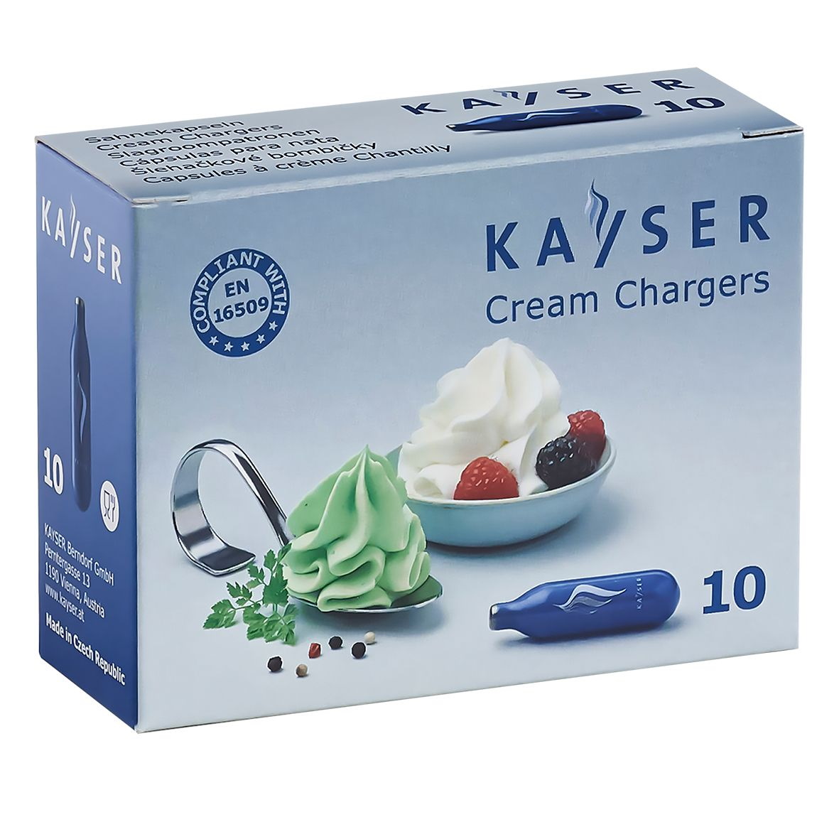 Kayser Creamer Charger Bulbs Pack 10-4