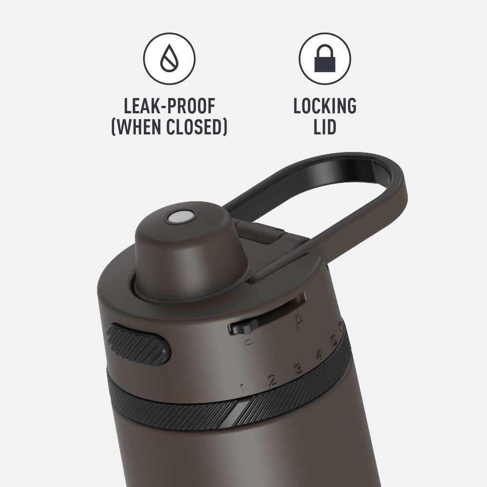 Thermos Guardian Vacuum Insulated Bottle Espresso Black 710ml-2