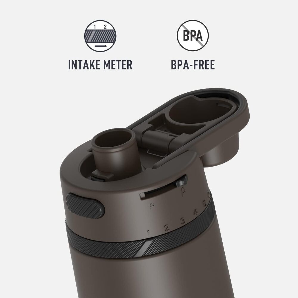 Thermos Guardian Vacuum Insulated Bottle Espresso Black 710ml-4