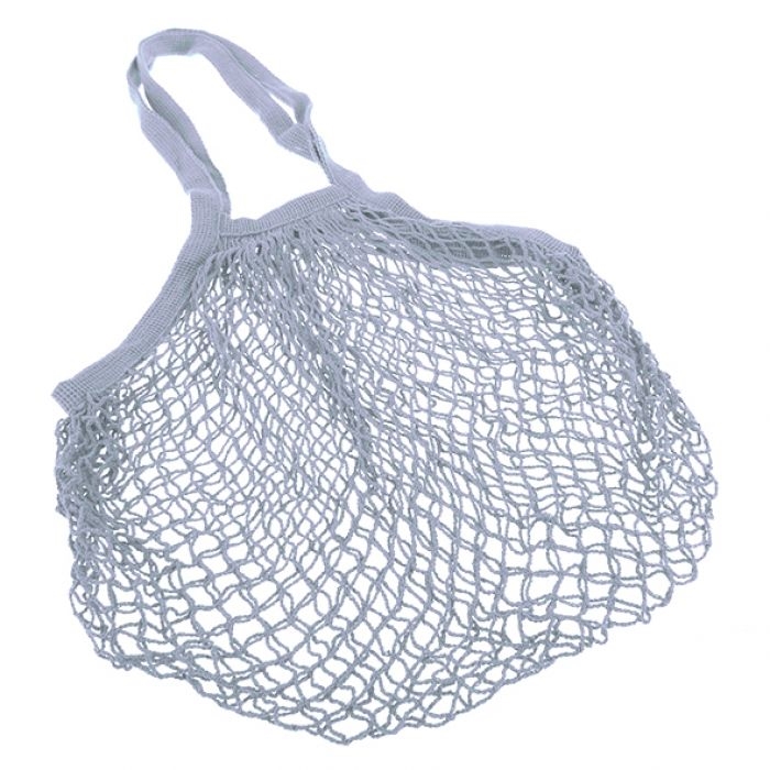 Sachi Cotton String Bag Long Handle - Sky Blue-3