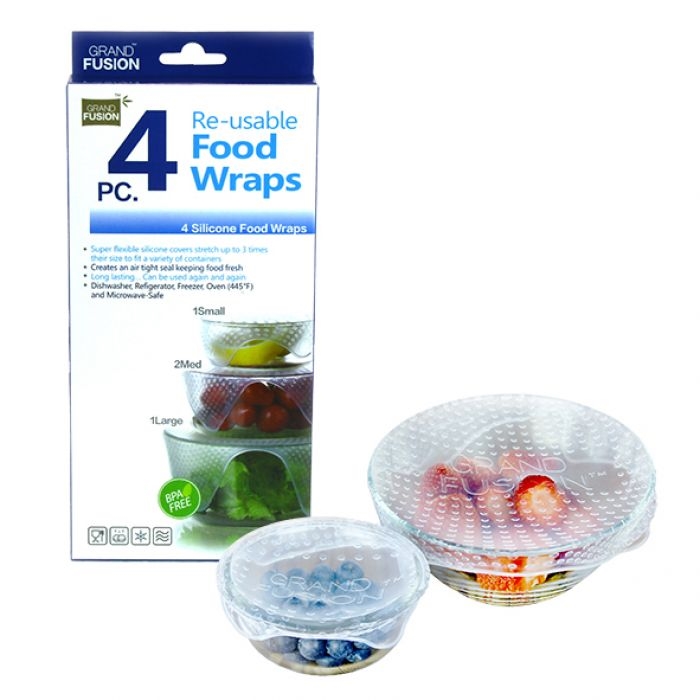 Grand Fusion - Silicone Food Wrap Set of 4-3