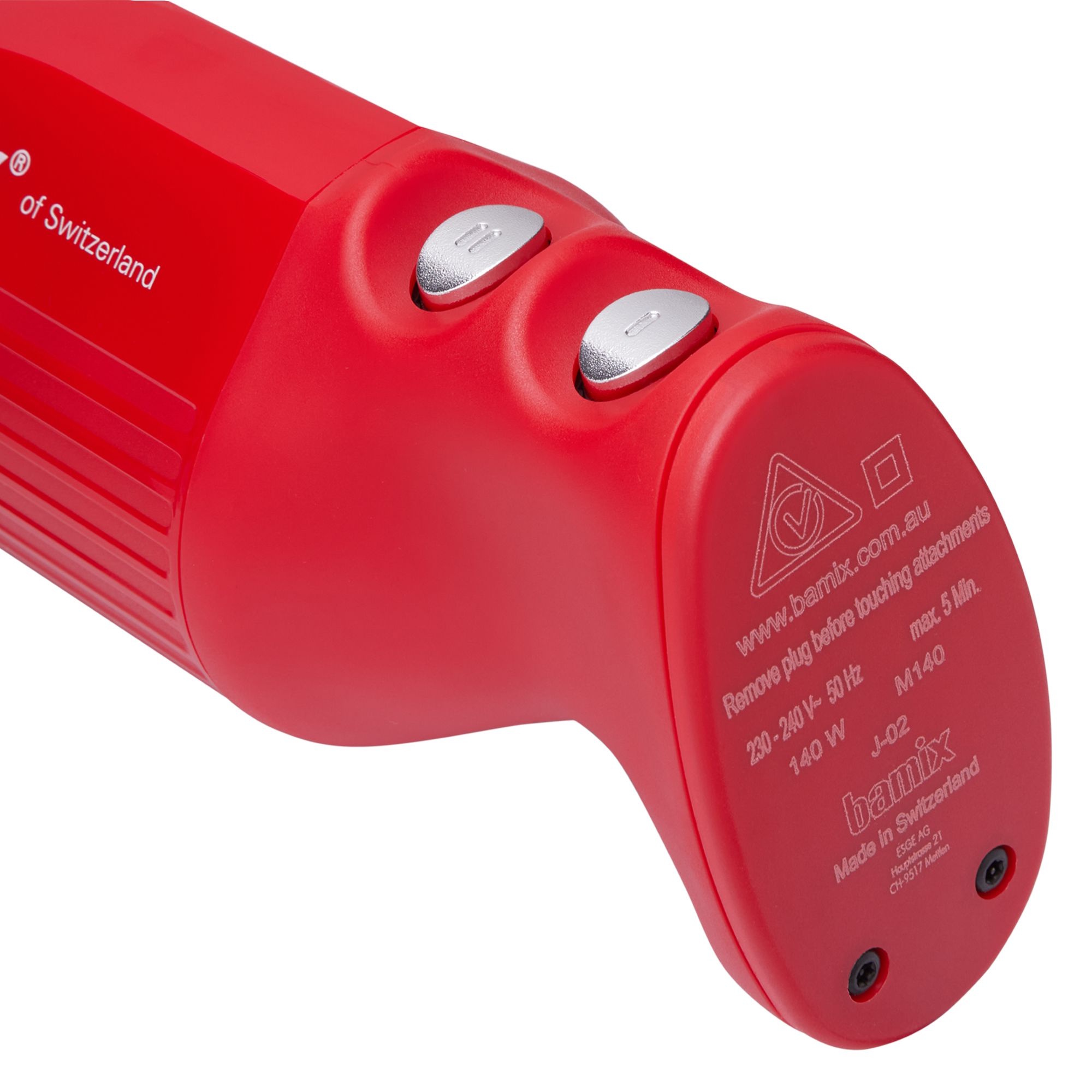 Bamix Mono Immersion Blender 140W Red-3