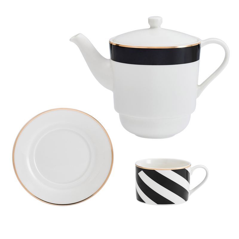Mikasa Luxe Deco Fine China Tea for One, 500ml