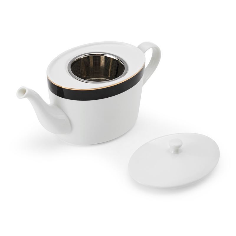 Mikasa Luxe Deco Fine China Infuser Teapot, 1100ml-2