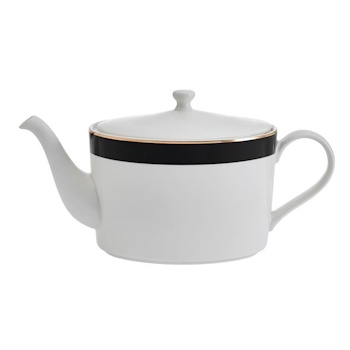 Mikasa Luxe Deco Fine China Infuser Teapot, 1100ml