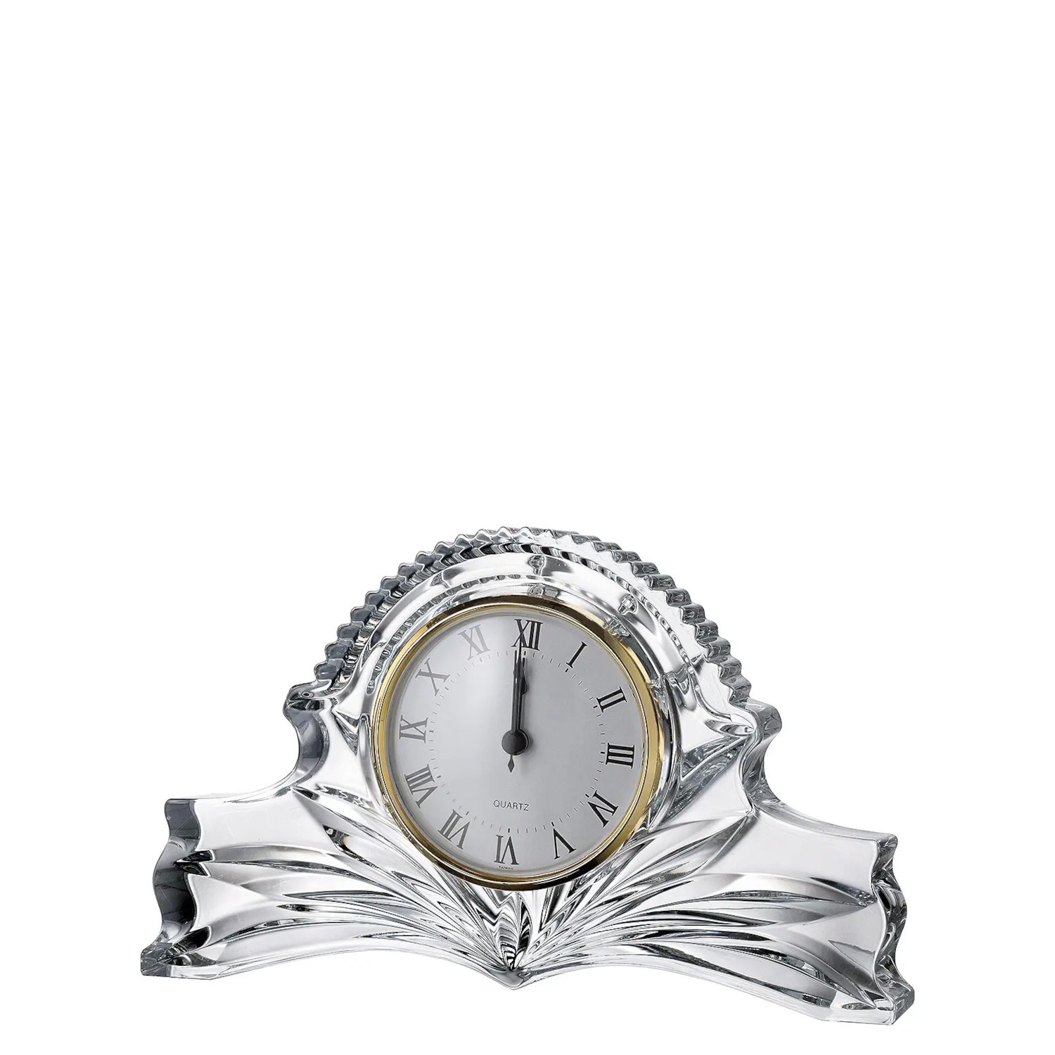 Bohemia Crystal Clock Stand 27cm