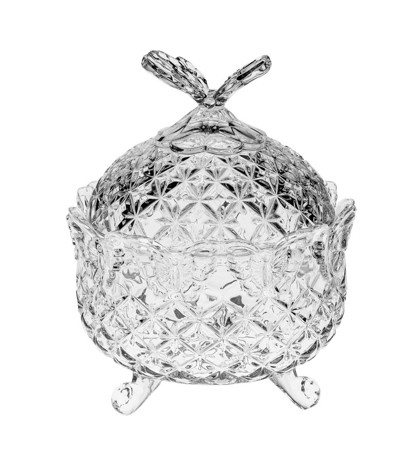 Bohemia Crystal Butterfly Box 20cm