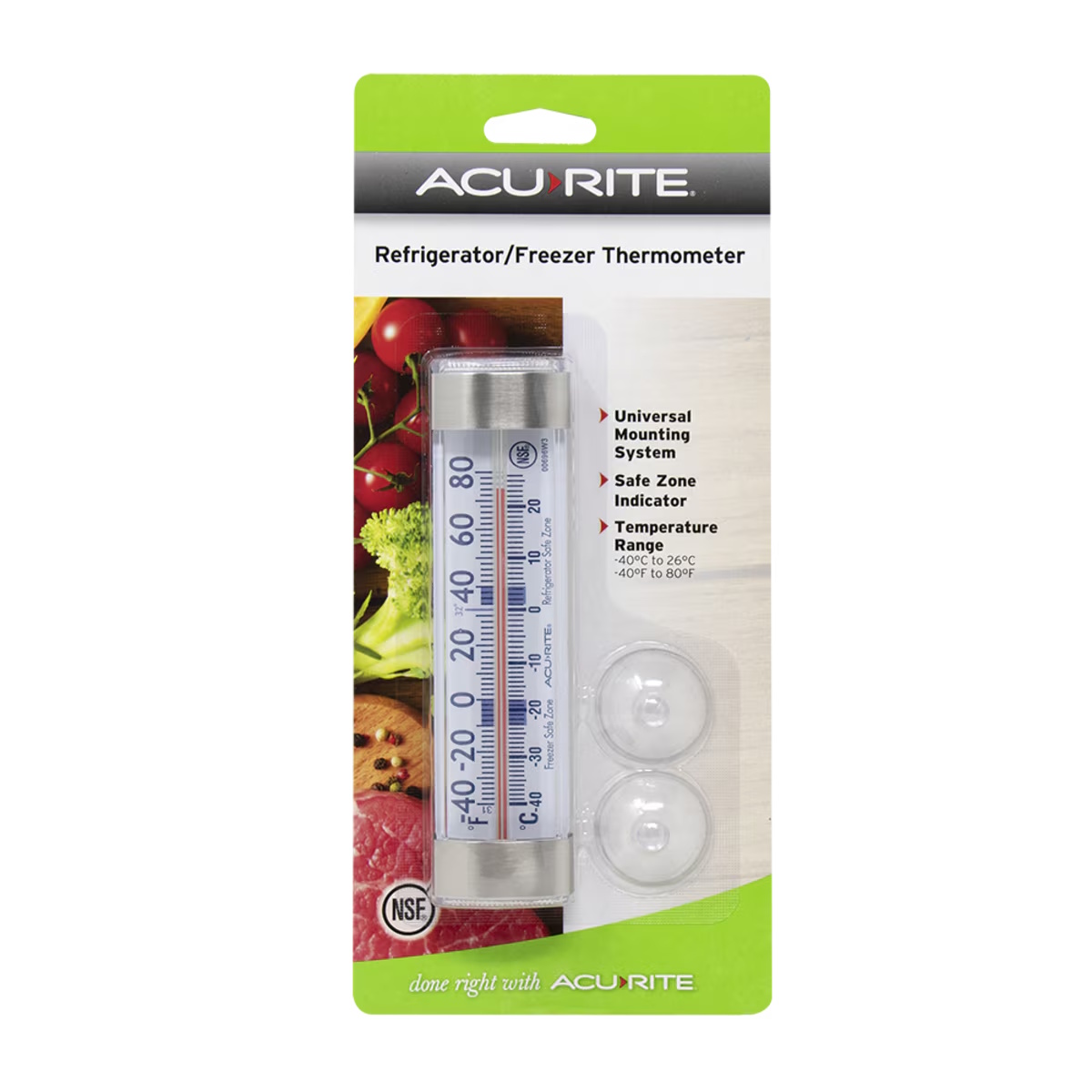 Acurite Refrigerator/freezer Thermometer Bar-3