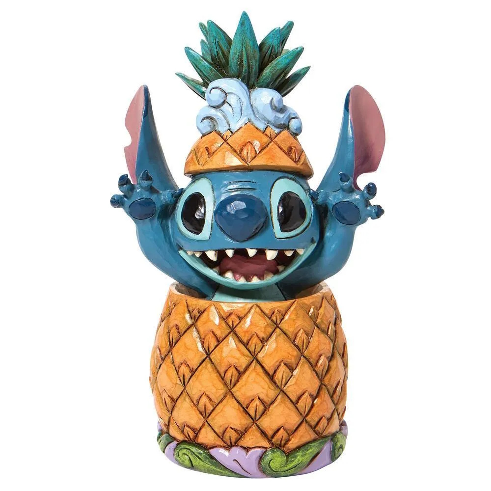 Jim Shore Disney Traditions - Lilo & Stitch Angel & Stitch - Pineapple-1