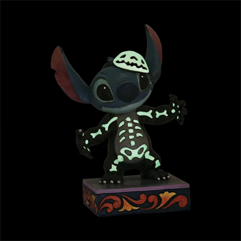 Jim Shore Disney Traditions - Lilo & Stitch - Skeleton Stitch-3