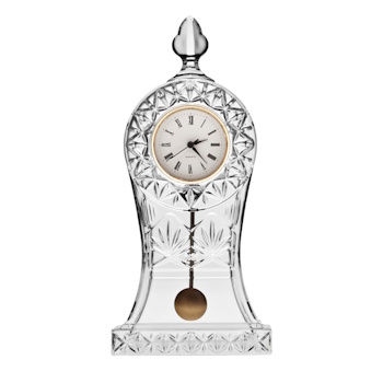 Bohemia Crystal Tulip Drum Clock Stand 30.5cm