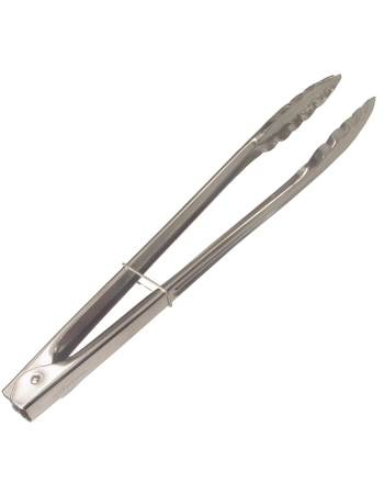 Bon Apettit Stainless Steel Tongs Heavy 24cm