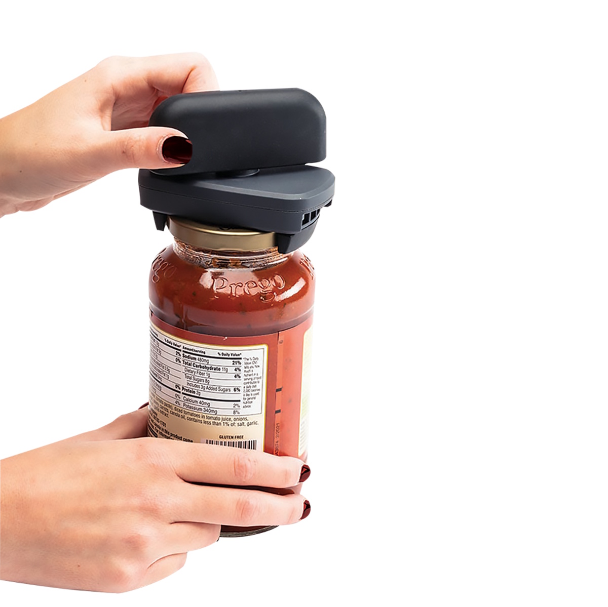 Appetito Twist & Grab Jar Opener - Black-4