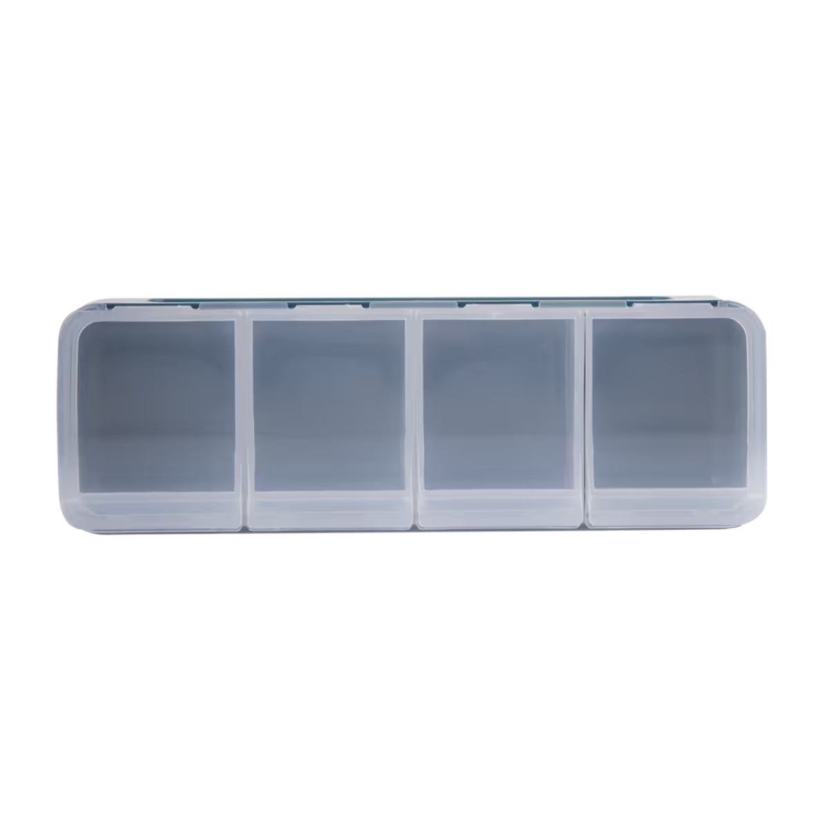 Melii Luxe 4 Compartment Snackle Box - Blue-2