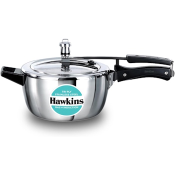 Hawkins Stainless Steel Tri Ply Pressure Cooker 3.5L - HSST35