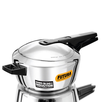 Hawkins Futura Stainless Steel 4 Litre Pressure Cooker - FSS40