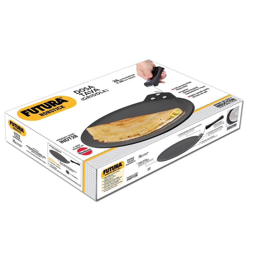 Hawkins Futura Induction Dosa Tawa 28cm - INDT28-4