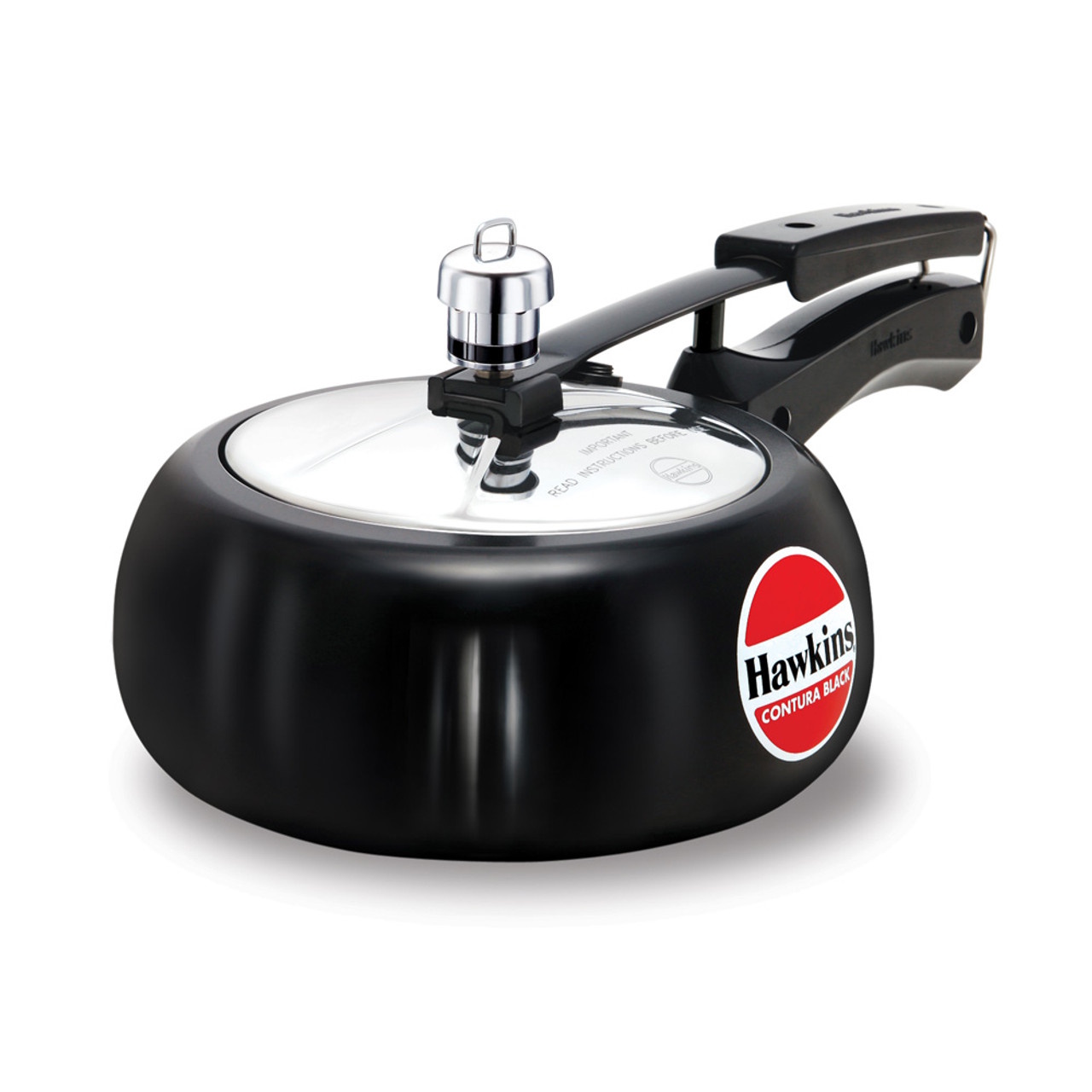 Hawkins Contura Pressure Cooker Black (2L) - CB20-3