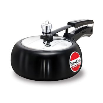Hawkins Contura Pressure Cooker Black (2L) - CB20
