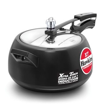 Hawkins Contura Black XT5 Litre Pressure Cooker - CXT50