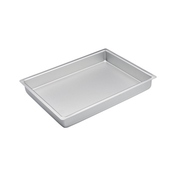 Bakemaster Silver Anodised Lamington Pan 38 x 28x5cm
