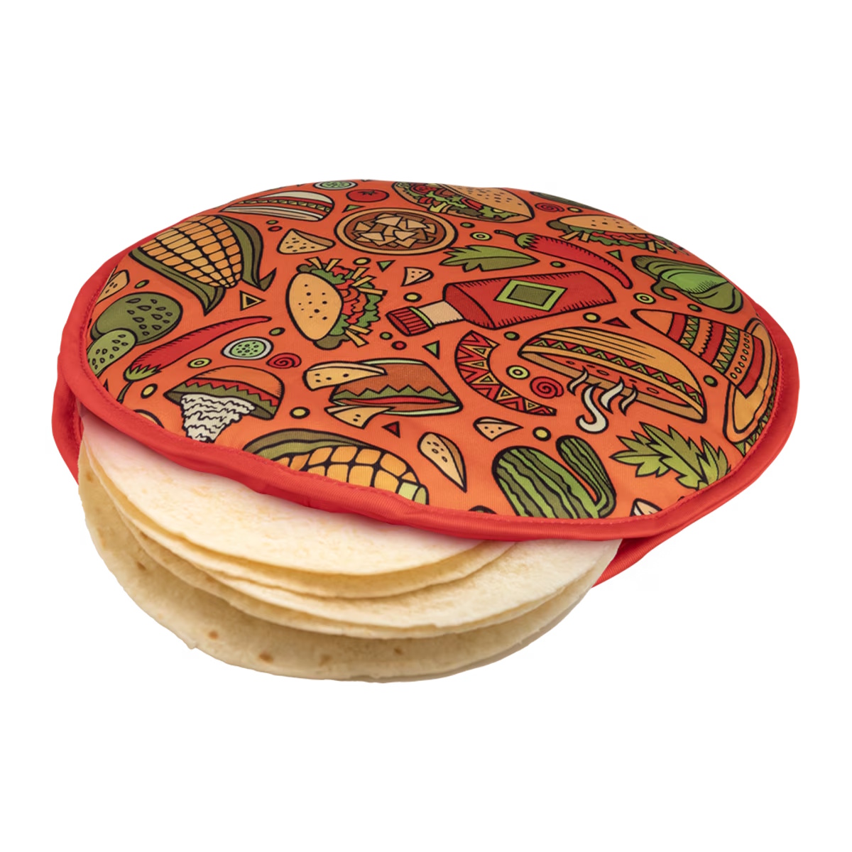 Appetito Tortilla Warmer Pouch - Fiesta-3
