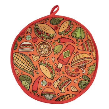 Appetito Tortilla Warmer Pouch - Fiesta