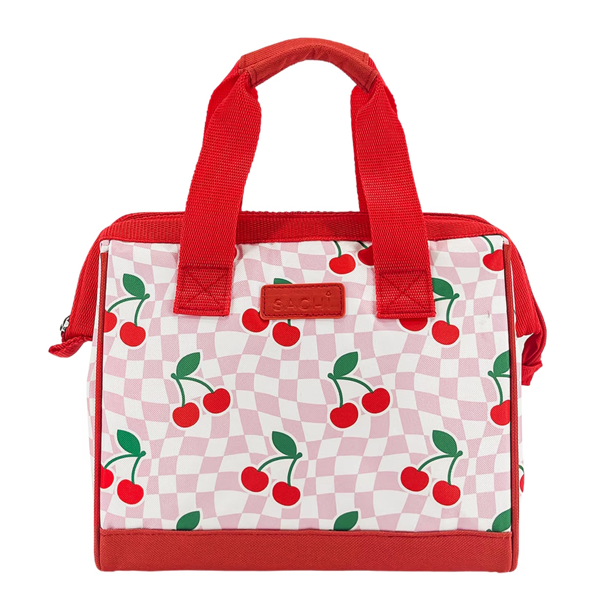 Sachi Style 34 Insulated Lunch Bag - Chequered Cherries-2